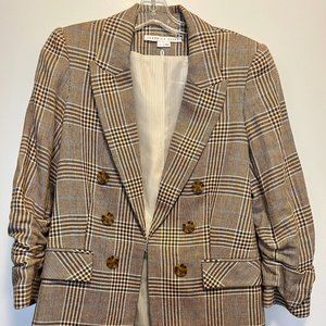 NWOT Veronica Beard Women's Plaid Dickey Jacket